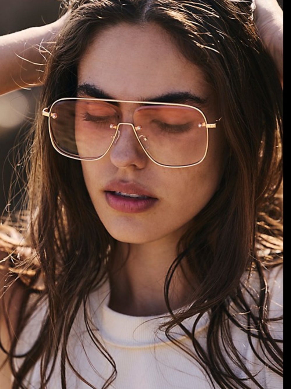 Free People halo aviators